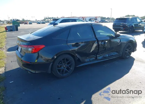 2023 Honda Civic Sport из США, поврежденный, VIN 2HGFE2F55PH513732